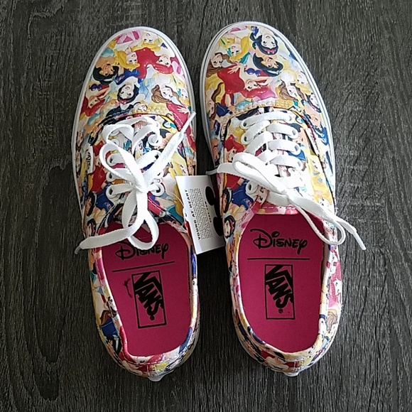 Vans Shoes - *RARE* Vans Authentic Disney Princess Sneakers
